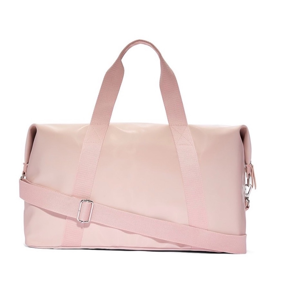 Blush Pink Weekender Duffel Bag